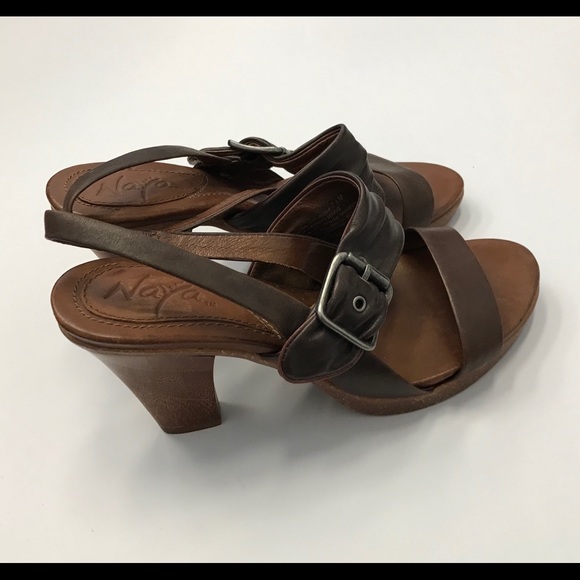 Naya Leather Sling Backs - Picture 3 of 9